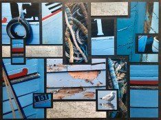 galleri mette runge fotocollager esbjerg havn